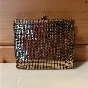 Vintage Gold Mesh Duramesh Wallet USA